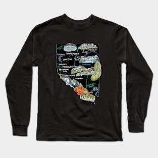 State of Nevada Long Sleeve T-Shirt